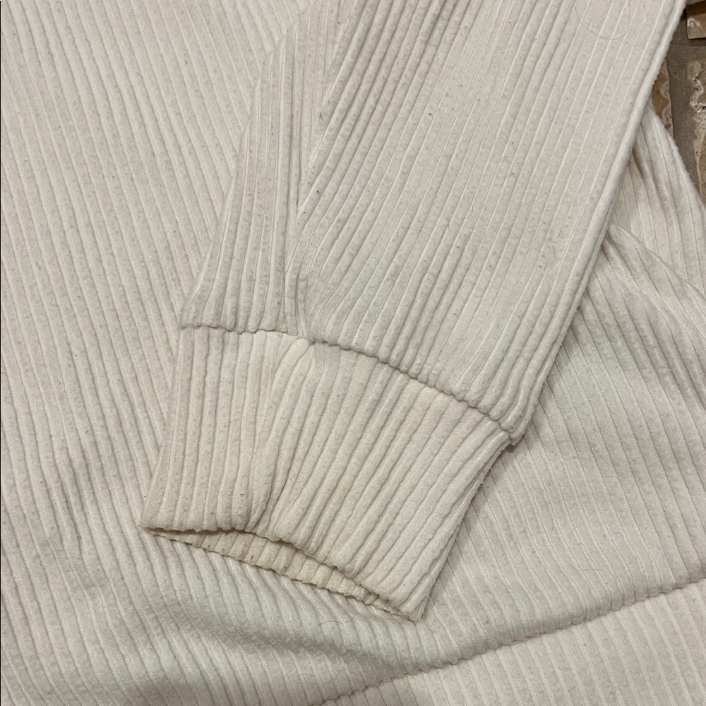 GAP Off-White Ribbed Lounge Set - Picture 5 of 8